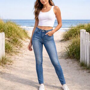 Hollister Women's High Rise Skinny Jeans, 9R